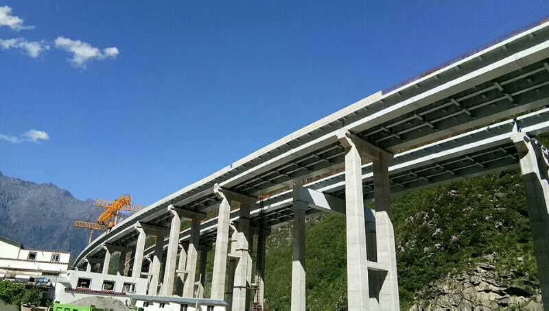 雅康高速C1819标段钢结构